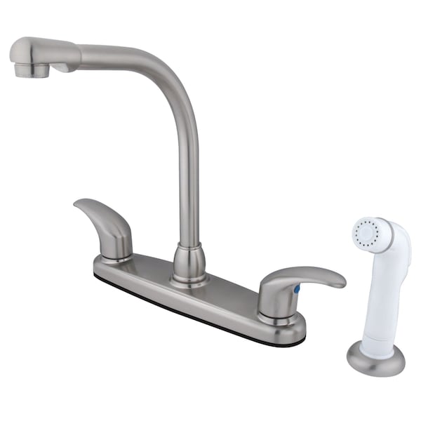 Legacy 8" Centerset Kitchen Faucet, Brushed Nickel